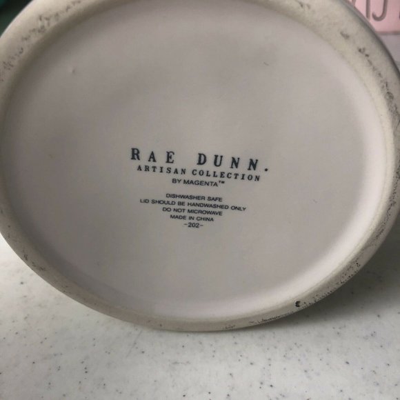 Rae Dunn "IRISH KISSES" Watercolor 4 Leaf Clover - Picture 5 of 5